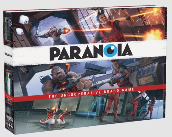 Paranoia The Uncooperative Board Game