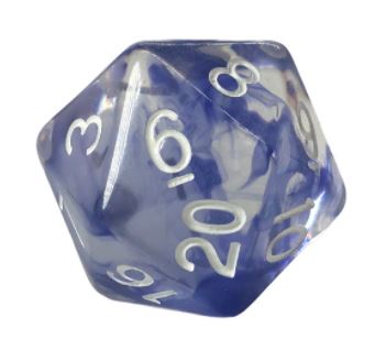 Diffusion Dice XL d20 Sapphire
