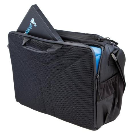 Pirate Lab Black Messenger Bag
