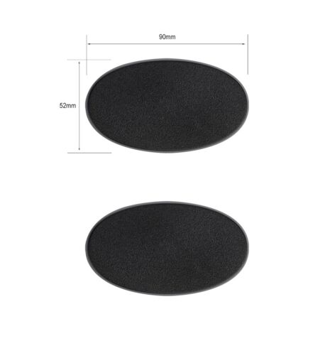 90x52mm Oval Bases (2)