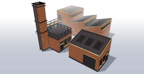 Sarissa Industrial Factory Bundle #1 i009