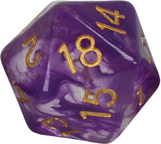 Diffusion Dice XL d20 Shangri-La