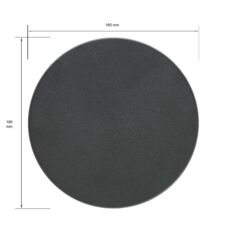 160mm Round Base