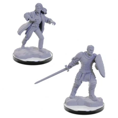 Nolzurs Marvelous Miniatures Wave 22 - Reborn Paladin & Reborn Warlock