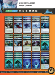 Mazo Magic Principiantes - Simic Kaldheim