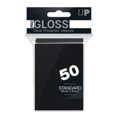 50ct Black Standard Deck Protectors