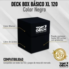 Top Deck: Portamazo Esencial Basico XL 120 - Negro