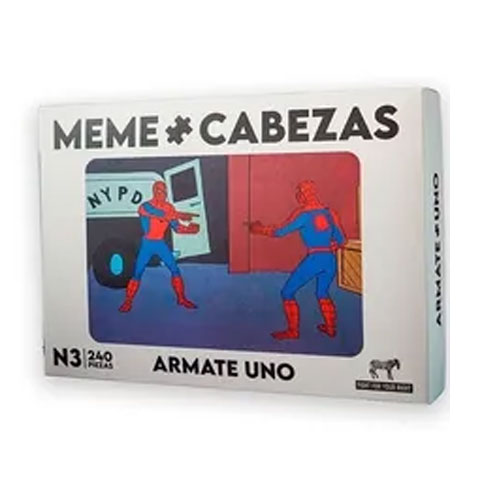 Meme Cabezas 3 - Spiderman