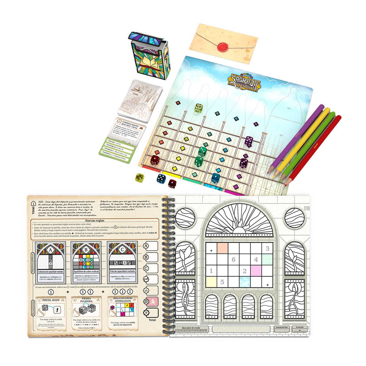 Sagrada: Artesanos