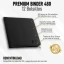 Top Deck: Premium Binder 480 - 12 Bolsillos - Negro