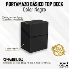 Top Deck: Portamazo Esencial 75 - Negro