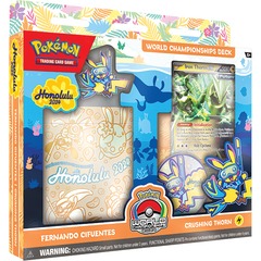 Pokemon TCG 2024 World Championship Deck - Fernando Cifuentes - Crushing Thorn