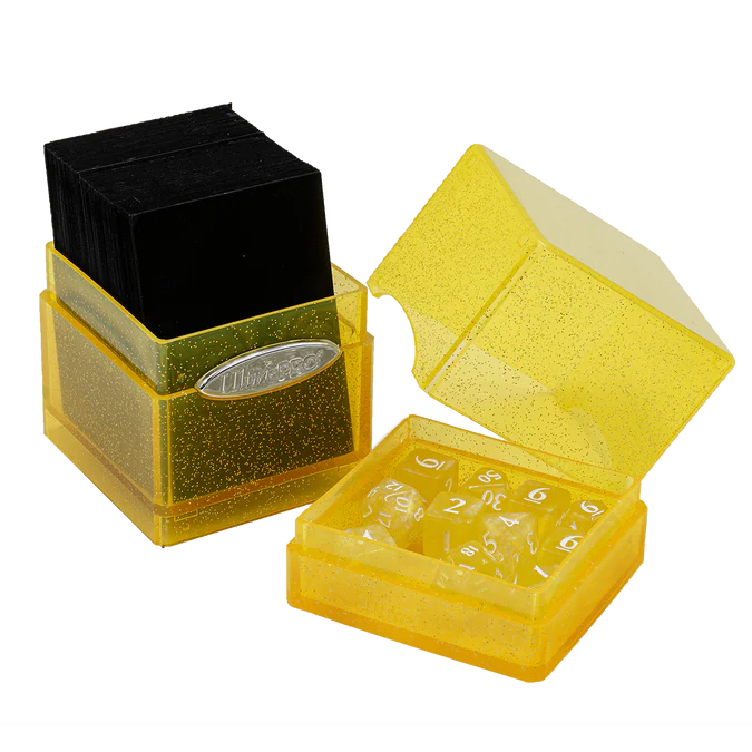 Ultra Pro - Glitter Yellow Satin Tower