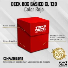 Top Deck: Portamazo Esencial Basico XL 120 - Rojo