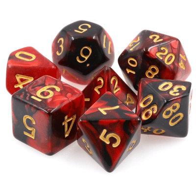 Phase Rocks - Black Pearl Red