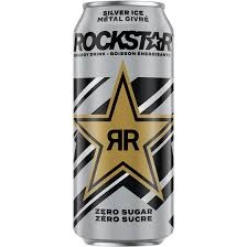 Rockstar Silver Ice Zero Sugar 473 ml
