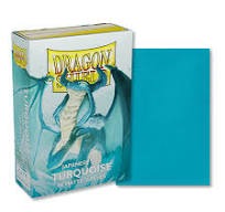 Dragon Shield Matte Sleeves Japanese Size - Turquoise