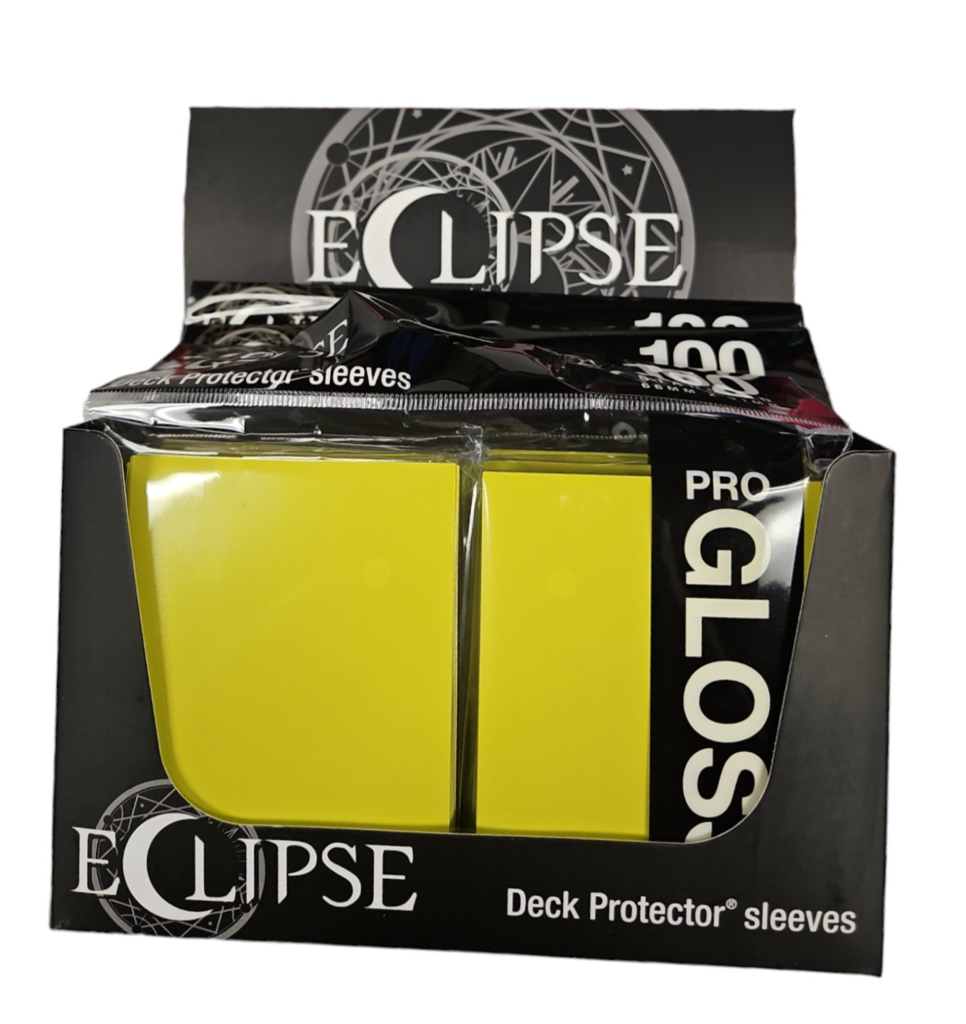 Eclipse Gloss Lemon Yellow Sleeves 100ct