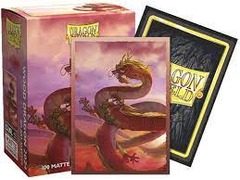 Dual Matte Art Sleeves - Standard Size, Wood Dragon 2024