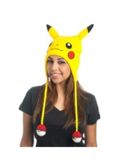 POKEMON - PIKACHU EMBROIDERED LAPLANDER YELLOW