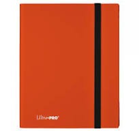 ULTRA PRO - 9-POCKET PORTFOLIO - ORANGE (20 PAGES)