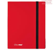 ULTRA PRO - 9-POCKET PORTFOLIO - RED (20 PAGES)