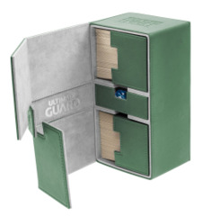 Ultimate guard Twin Flip 'n' Tray 200 Green