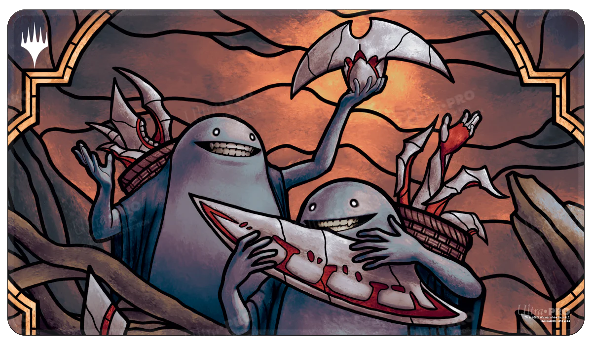 March of the Machine Aftermath Urborg Scavengers White Stitched Standard Gaming Playmat for Magic: The Gathering