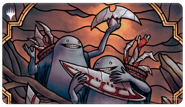 March of the Machine Aftermath Urborg Scavengers White Stitched Standard Gaming Playmat for Magic: The Gathering