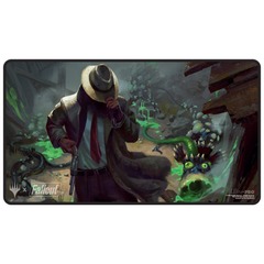 Playmat: Magic the Gathering: Fallout Black Stitched X
