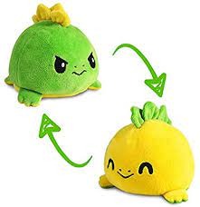 Plushmates: Reversible Stegosaurus (Green/Yellow)