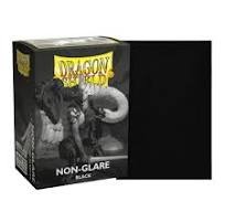 Dragon Shield Non-Glare Sleeves Standard Size - Black