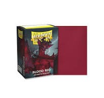 Dragon Shield Matte Sleeves Standard Size - Blood Red