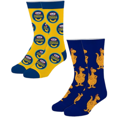 Kraft Mac & Cheese Socks Two Pack