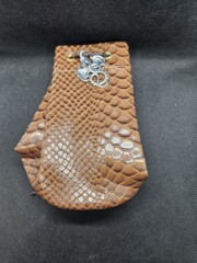 Dragon Scale Hand-Crafted Dice Bag-Earth