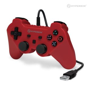 Skip to the beginning of the images gallery Brave Knight Premium Controller For PS3®/ PC/ Mac® (Red) - Hyperkin