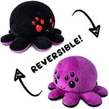 Plushmates: Reversible Spider (Black/Purple)