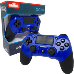 Old Skool DOUBLE-SHOCK 4 WIRELESS CONTROLLER FOR PS4 - BLUE