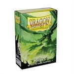 Dragon Shield Matte Japanese DUAL Might (60) (Green)