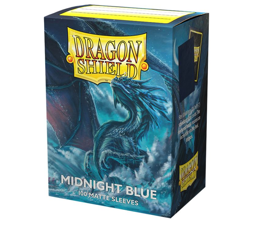Sleeves: Dragon Shield: Matte: Midnight Blue (100)