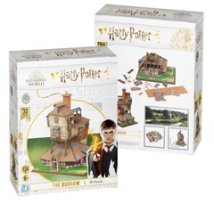 3D Puzzle: Harry Potter The Burrow 126pcs