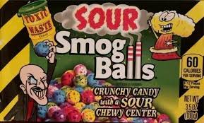 Toxic Waste Sour Smog Balls