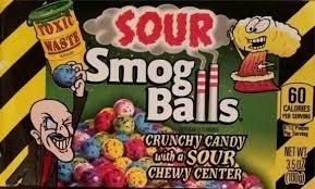 Toxic Waste Sour Smog Balls