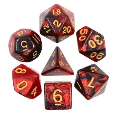 Phase Rocks - Black Pearl Red