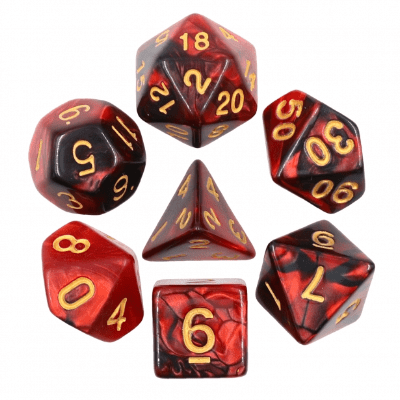 Phase Rocks - Black Pearl Red