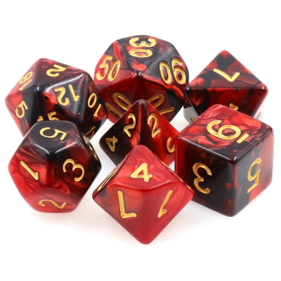 Phase Rocks - Black Pearl Red