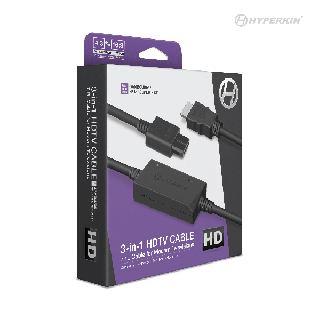 3-In-1 HDTV Cable For GameCube®/ N64®/ Super NES® - Hyperkin