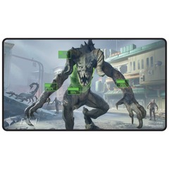 Playmat: Magic the Gathering: Fallout Black Stitched W