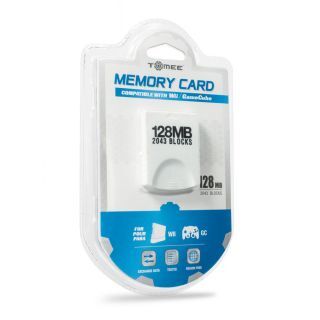 128MB Memory Card For Wii®/ GameCube® - Tomee