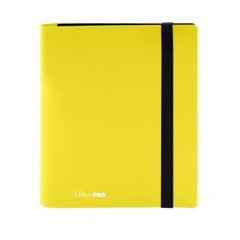 Binder: Ultra Pro 4-Pocket Lemon Yellow Eclipse PRO